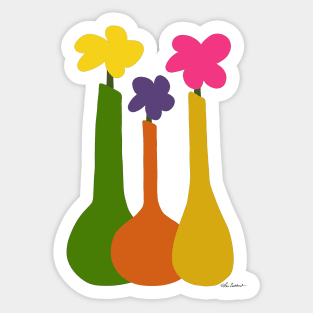 Vase Trio Sticker